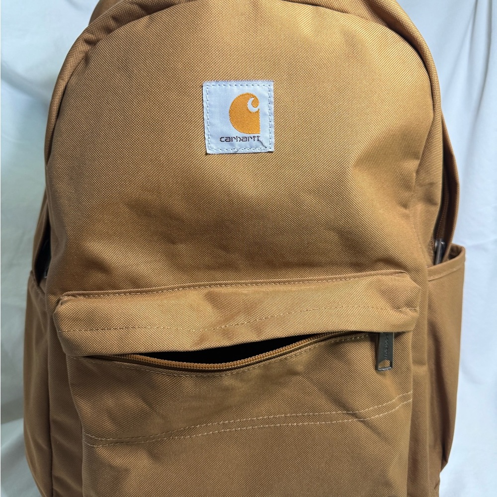 Carhartt Brown Backpack Durable Canvas Design
